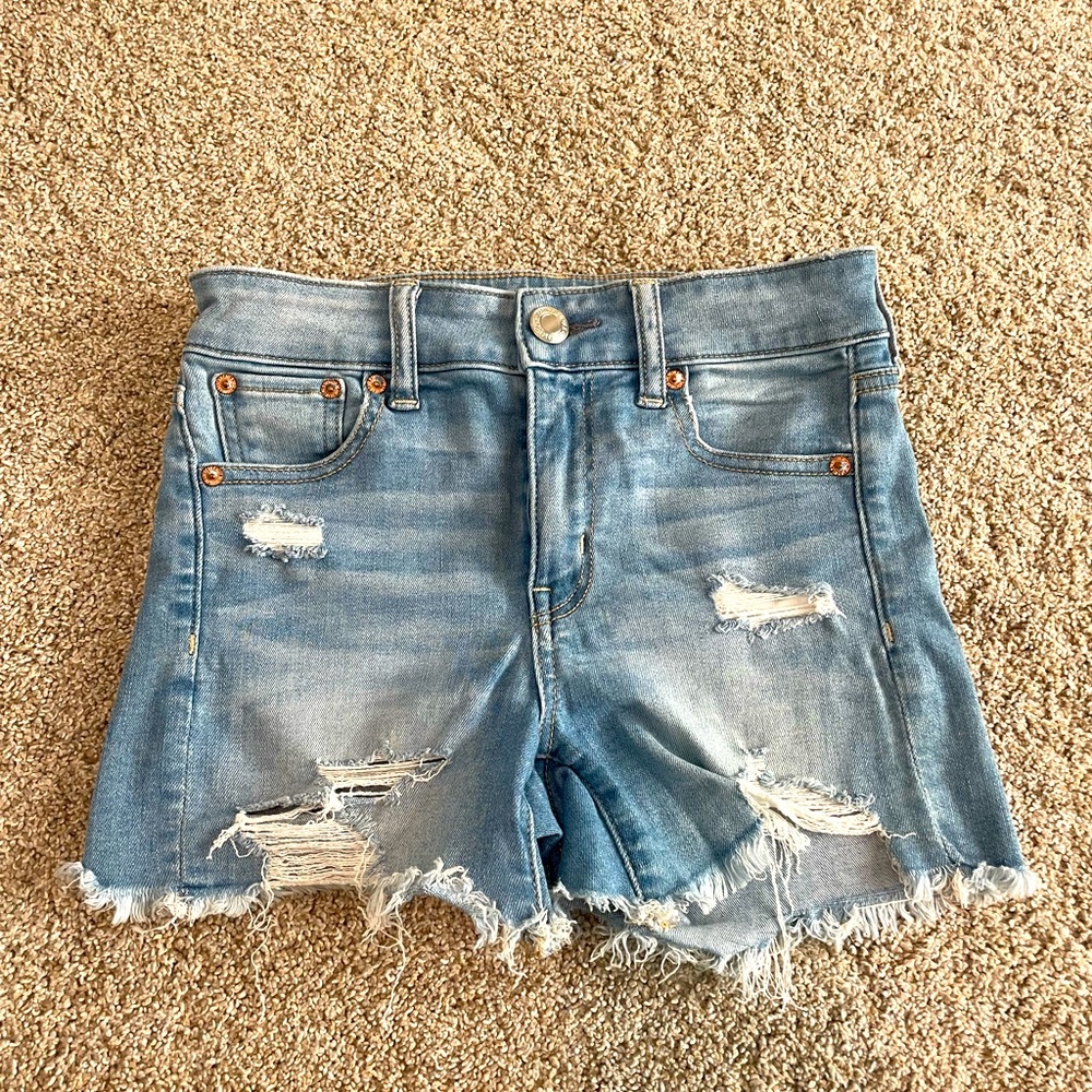 Size 0 American Eagle Next Level Stretch denim shorts
